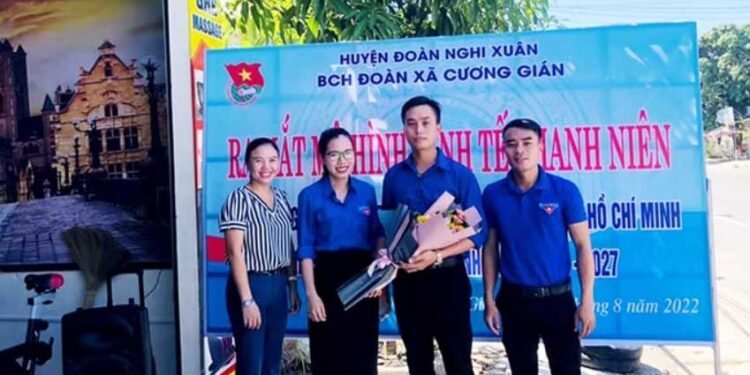 Ra mắt mô hình kinh tế của thanh niên vùng biển Nghi Xuân
