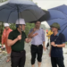 Đội mưa cấp tốc dựng mới trạm biến áp ở Nghi Xuân