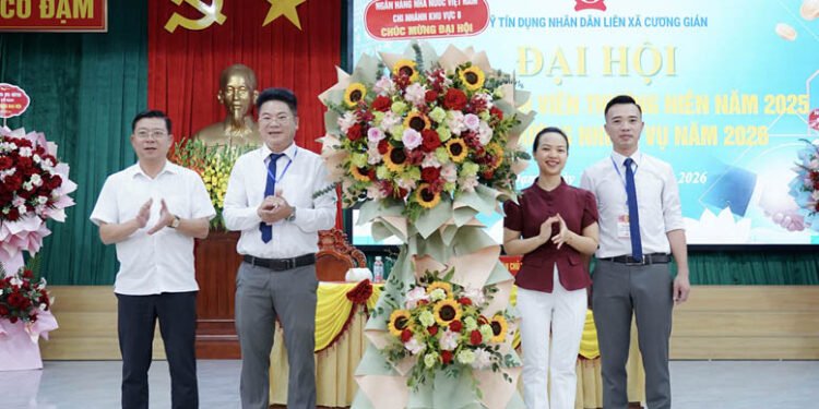 Quỹ tín dụng Nhân dân liên xã Cương Gián: Đại hội thường niên năm 2025